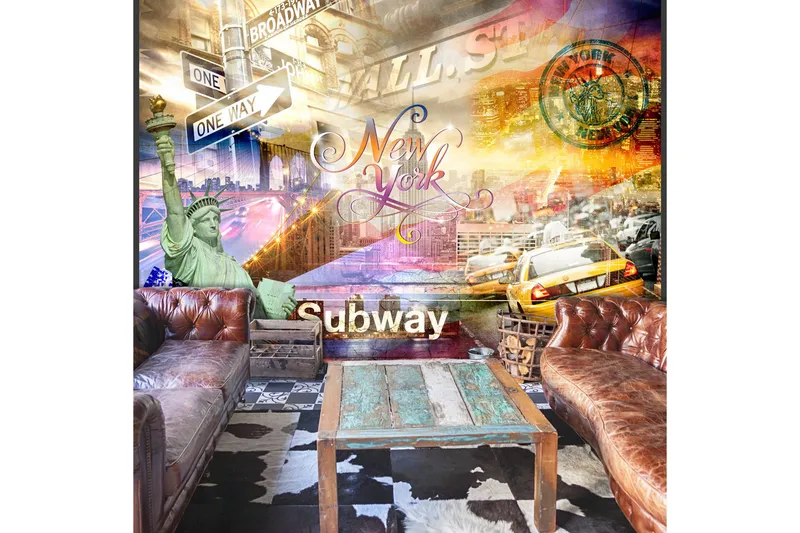 Fototapet Colorsof NYC 100x70, Artgeist sp. z o. o.