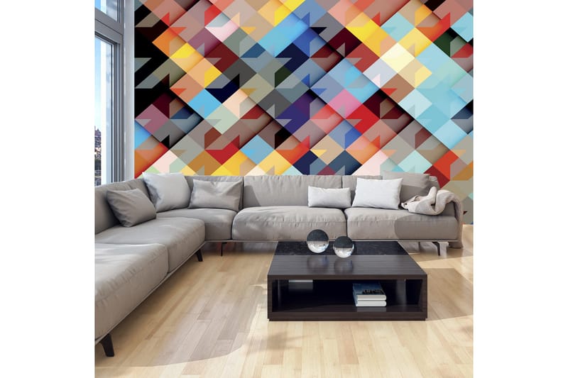 Fototapet Colour Patchwork 300x210, Artgeist sp. z o. o.