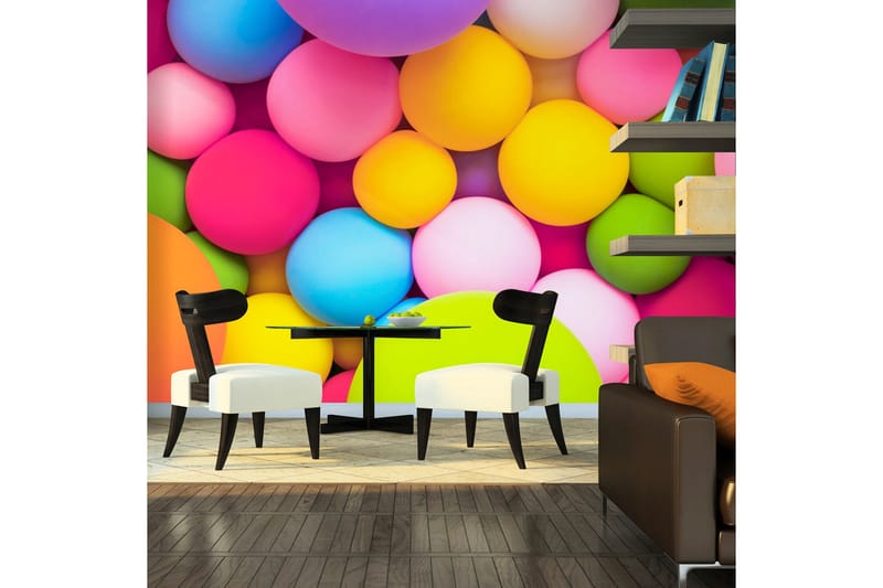 Fototapet Colourful Balls 300x210, Artgeist sp. z o. o.