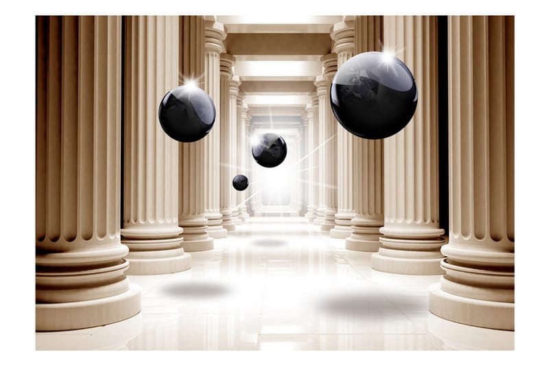 FOTOTAPET Columns Of Justice 100x70 - Artgeist sp. z o. o. - Inredning & dekor - Väggdekor - Tapeter & tapettillbehör - Fototapeter