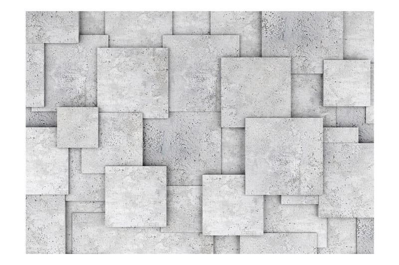 FOTOTAPET Concrete Abyss 100x70 - Artgeist sp. z o. o. - Inredning & dekor - Väggdekor - Tapeter & tapettillbehör - Fototapeter