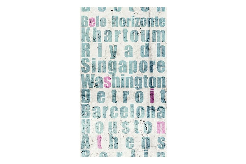 Fototapet Concrete Cities 50x1000 - Artgeist sp. z o. o. - Inredning & dekor - Väggdekor - Tapeter & tapettillbehör - Fototapeter