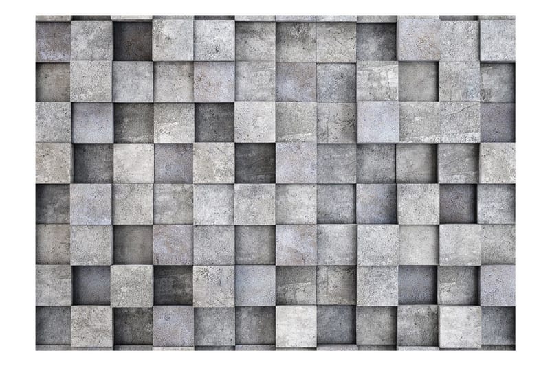 Fototapet Concrete Cube 250x175 - Artgeist sp. z o. o. - Inredning & dekor - Väggdekor - Tapeter & tapettillbehör - Fototapeter