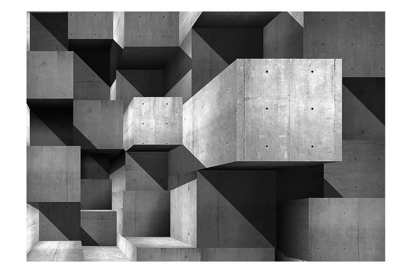 Fototapet Concrete Skyscrapers 300x210 - Artgeist sp. z o. o. - Inredning & dekor - Väggdekor - Tapeter & tapettillbehör - Fototapeter