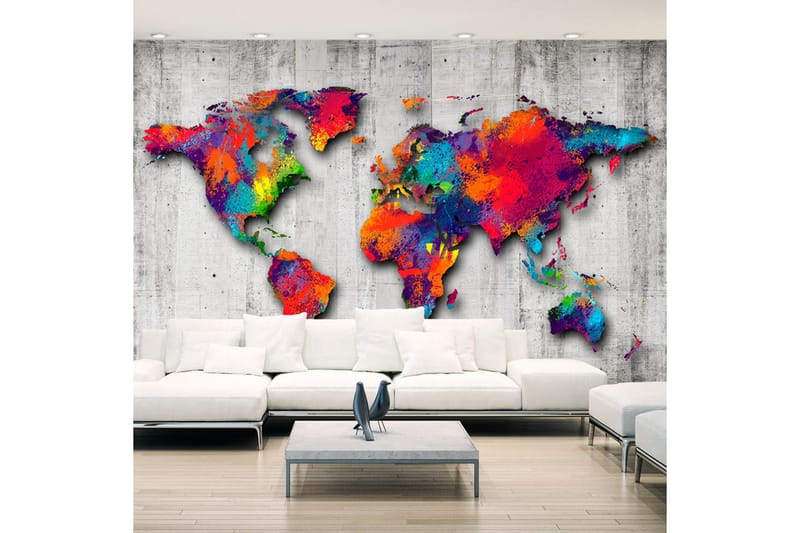 FOTOTAPET Concrete World 350x245, Artgeist sp. z o. o.