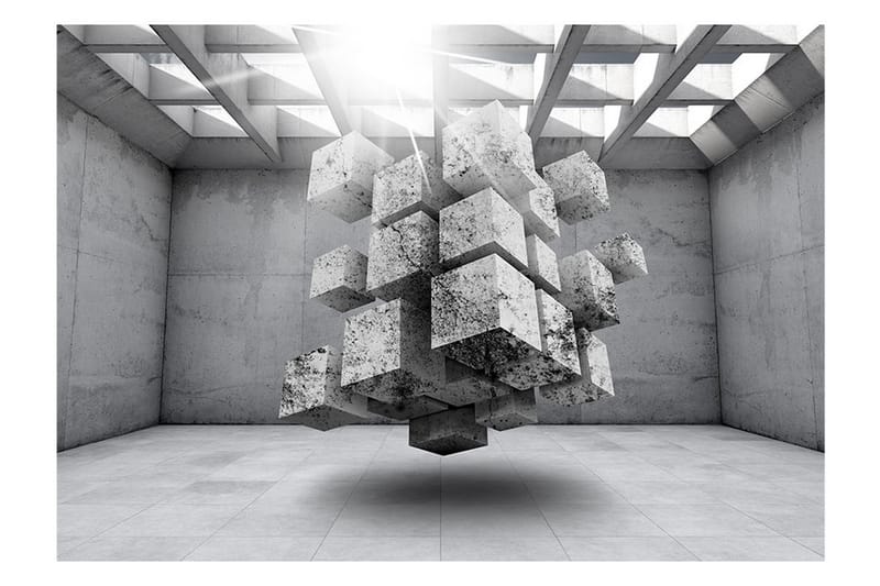 FOTOTAPET Concrete Prison 200x140 - Artgeist sp. z o. o. - Inredning & dekor - Väggdekor - Tapeter & tapettillbehör - Fototapeter