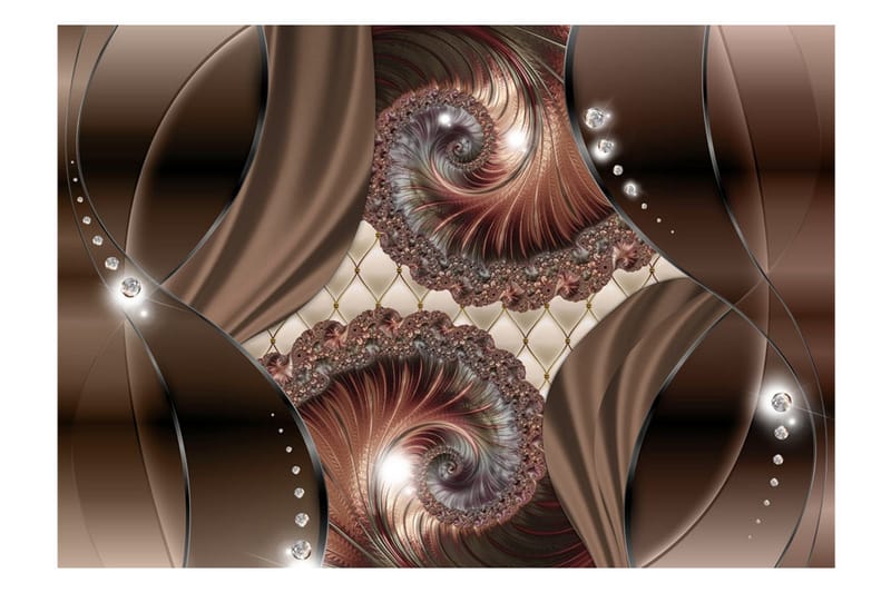 Fototapet Cooper Shells 100x70 - Artgeist sp. z o. o. - Inredning & dekor - Väggdekor - Tapeter & tapettillbehör - Fototapeter