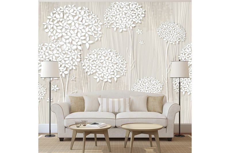 Fototapet Creamy Daintiness 100x70, Artgeist sp. z o. o.