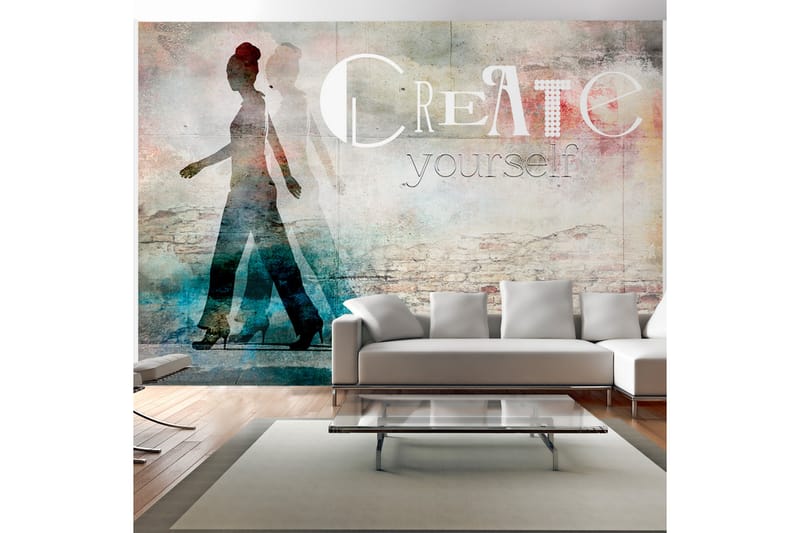 FOTOTAPET Create Yourself 100x70 - Artgeist sp. z o. o. - Inredning & dekor - Väggdekor - Tapeter & tapettillbehör - Fototapeter