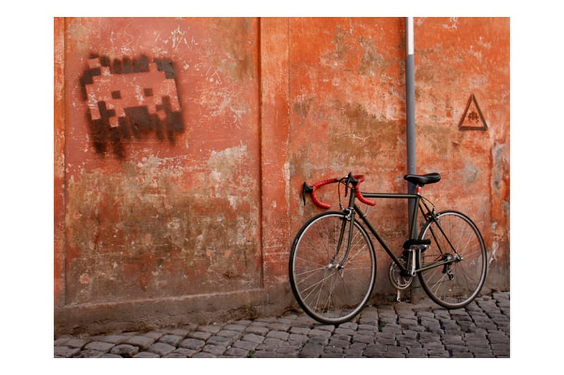 FOTOTAPET Cykel 250x193 - Artgeist sp. z o. o. - Inredning & dekor - Väggdekor - Tapeter & tapettillbehör - Fototapeter