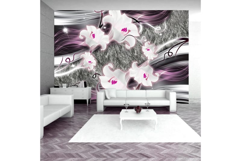 FOTOTAPET Dance Of Charmed Lilies 100x70 - Artgeist sp. z o. o. - Fototapeter