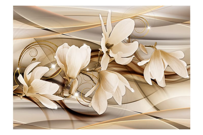 FOTOTAPET Dance Of Flowers 150x105 - Artgeist sp. z o. o. - Inredning & dekor - Väggdekor - Tapeter & tapettillbehör - Fototapeter