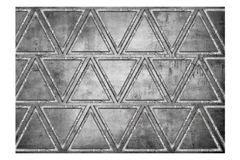 Fototapet Dancing With Triangles 400x280 - Artgeist sp. z o. o. - Inredning & dekor - Väggdekor - Tapeter & tapettillbehör - Fototapeter