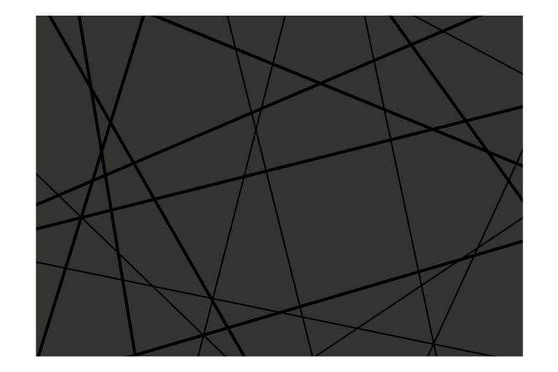 Fototapet Dark Intersection 400x280 - Artgeist sp. z o. o. - Inredning & dekor - Väggdekor - Tapeter & tapettillbehör - Fototapeter