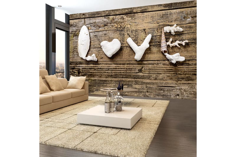 Fototapet Declaration Of Love 300x210 - Artgeist sp. z o. o. - Inredning & dekor - Väggdekor - Tapeter & tapettillbehör - Fototapeter