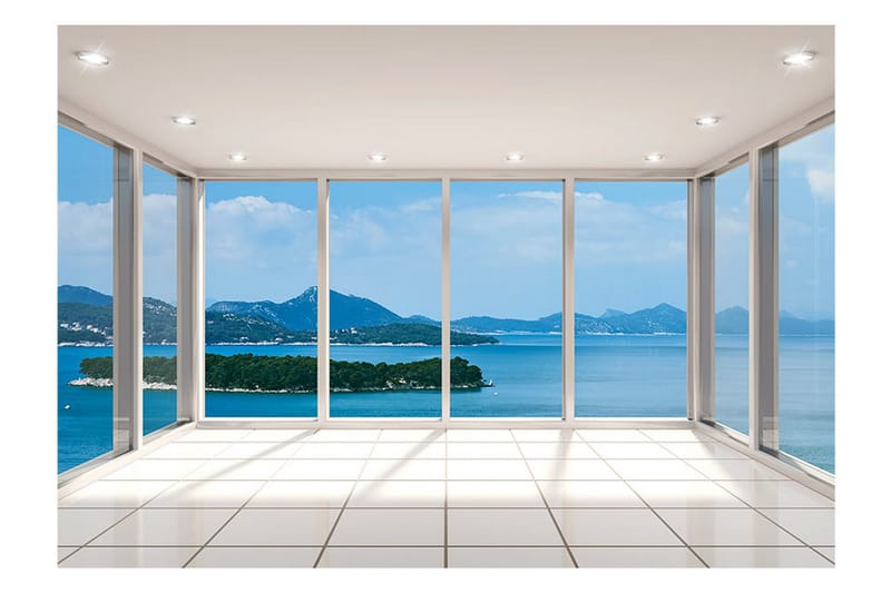 Fototapet Delightful View 100x70 - Artgeist sp. z o. o. - Inredning & dekor - Väggdekor - Tapeter & tapettillbehör - Fototapeter