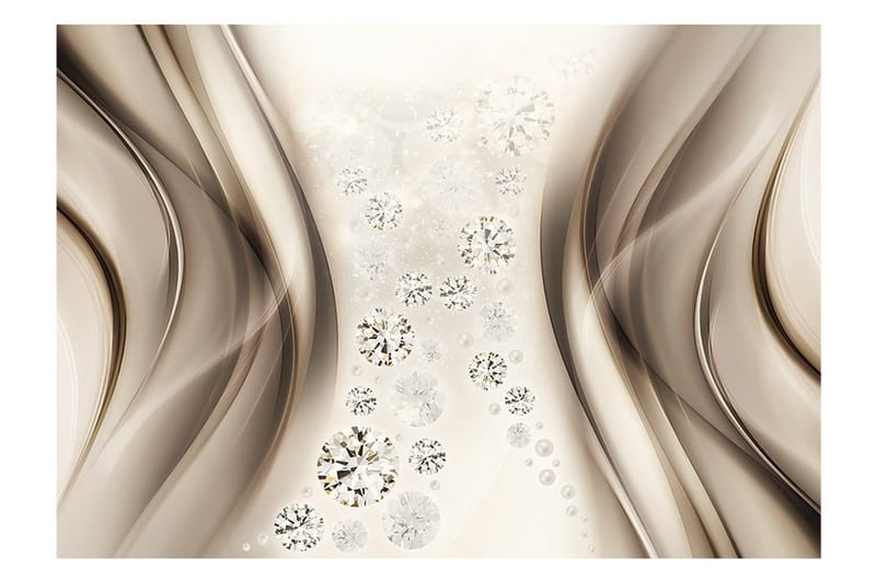 Fototapet Diamond Rain 300x210 - Artgeist sp. z o. o. - Inredning & dekor - Väggdekor - Tapeter & tapettillbehör - Fototapeter