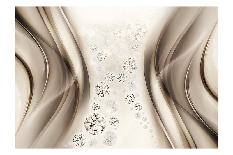 FOTOTAPET Diamond Rain 350x245 - Artgeist sp. z o. o. - Inredning & dekor - Väggdekor - Tapeter & tapettillbehör - Fototapeter