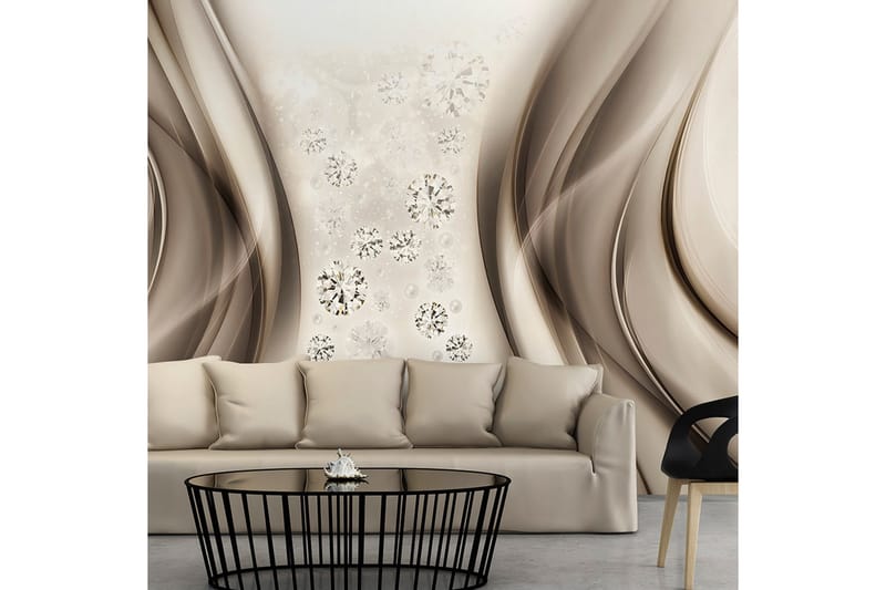 FOTOTAPET Diamond Rain 350x245, Artgeist sp. z o. o.