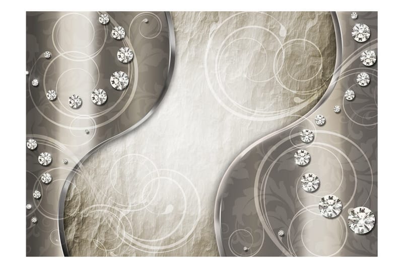 Fototapet Diamond Route 200x140 - Artgeist sp. z o. o. - Inredning & dekor - Väggdekor - Tapeter & tapettillbehör - Fototapeter