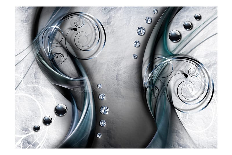 FOTOTAPET Diamond Pirouette 150x105 - Artgeist sp. z o. o. - Inredning & dekor - Väggdekor - Tapeter & tapettillbehör - Fototapeter