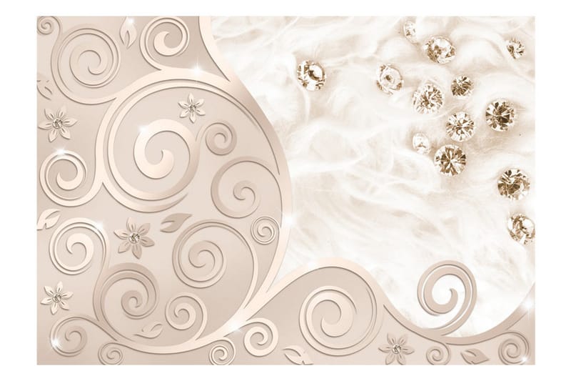 FOTOTAPET Diamond Power 100x70 - Artgeist sp. z o. o. - Inredning & dekor - Väggdekor - Tapeter & tapettillbehör - Fototapeter