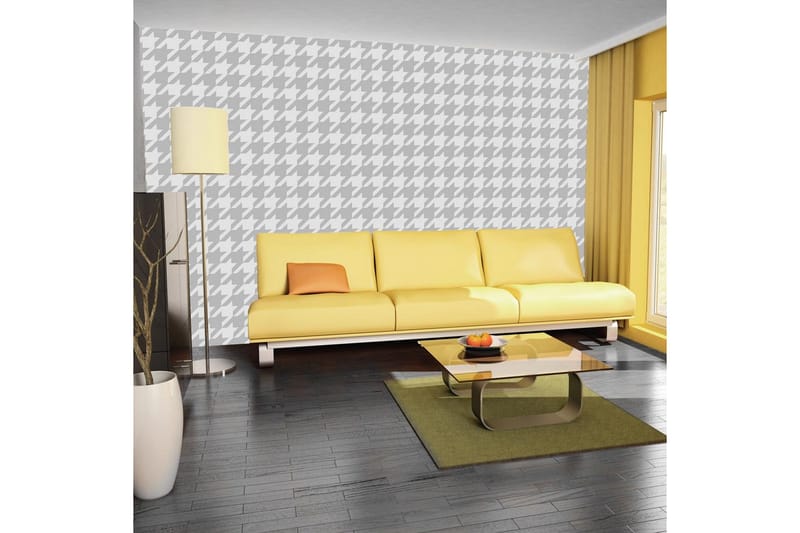 FOTOTAPET Dogtooth Check 400x280, Artgeist sp. z o. o.