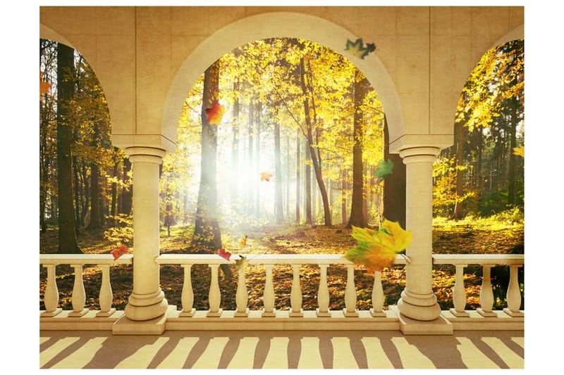 Fototapet Dream About Autumnal Forest 200x154, Artgeist sp. z o. o.
