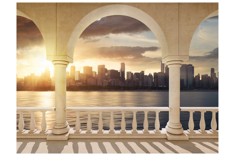 Fototapet Dream About New York 350x270 - Artgeist sp. z o. o. - Inredning & dekor - Väggdekor - Tapeter & tapettillbehör - Fototapeter