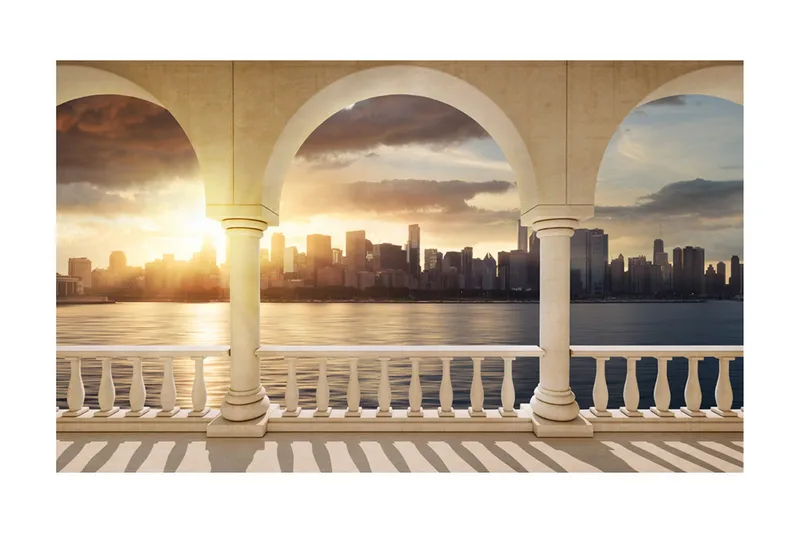 Fototapet Dream About New York 450x270 - Artgeist sp. z o. o. - Inredning & dekor - Väggdekor - Tapeter & tapettillbehör - Fototapeter