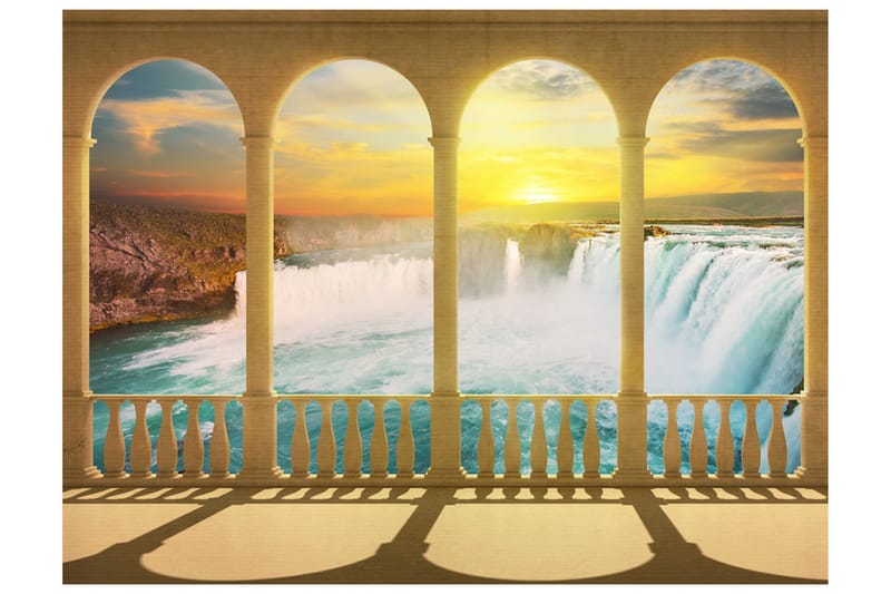 FOTOTAPET Dream About Niagara Falls 350x270 - Artgeist sp. z o. o. - Inredning & dekor - Väggdekor - Tapeter & tapettillbehör - Fototapeter