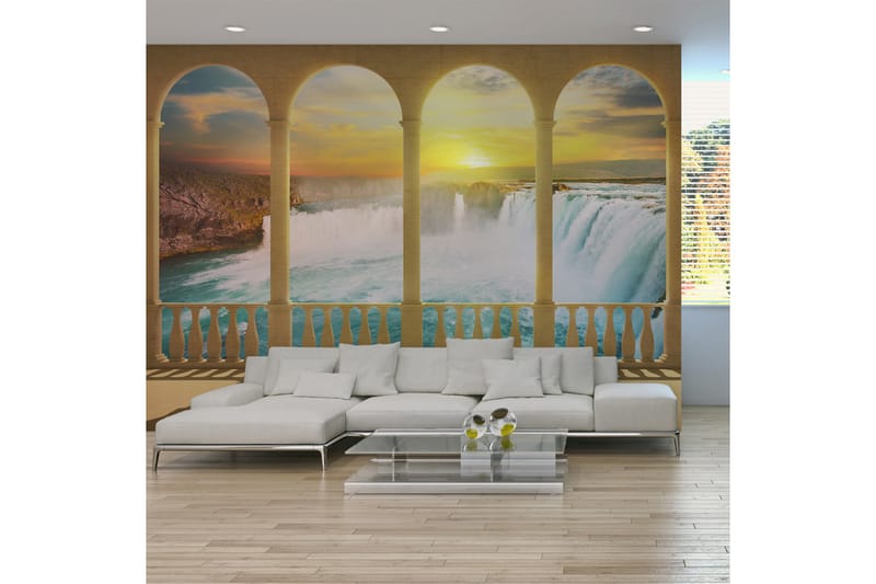 FOTOTAPET Dream About Niagara Falls 350x270 - Artgeist sp. z o. o. - Inredning & dekor - Väggdekor - Tapeter & tapettillbehör - Fototapeter