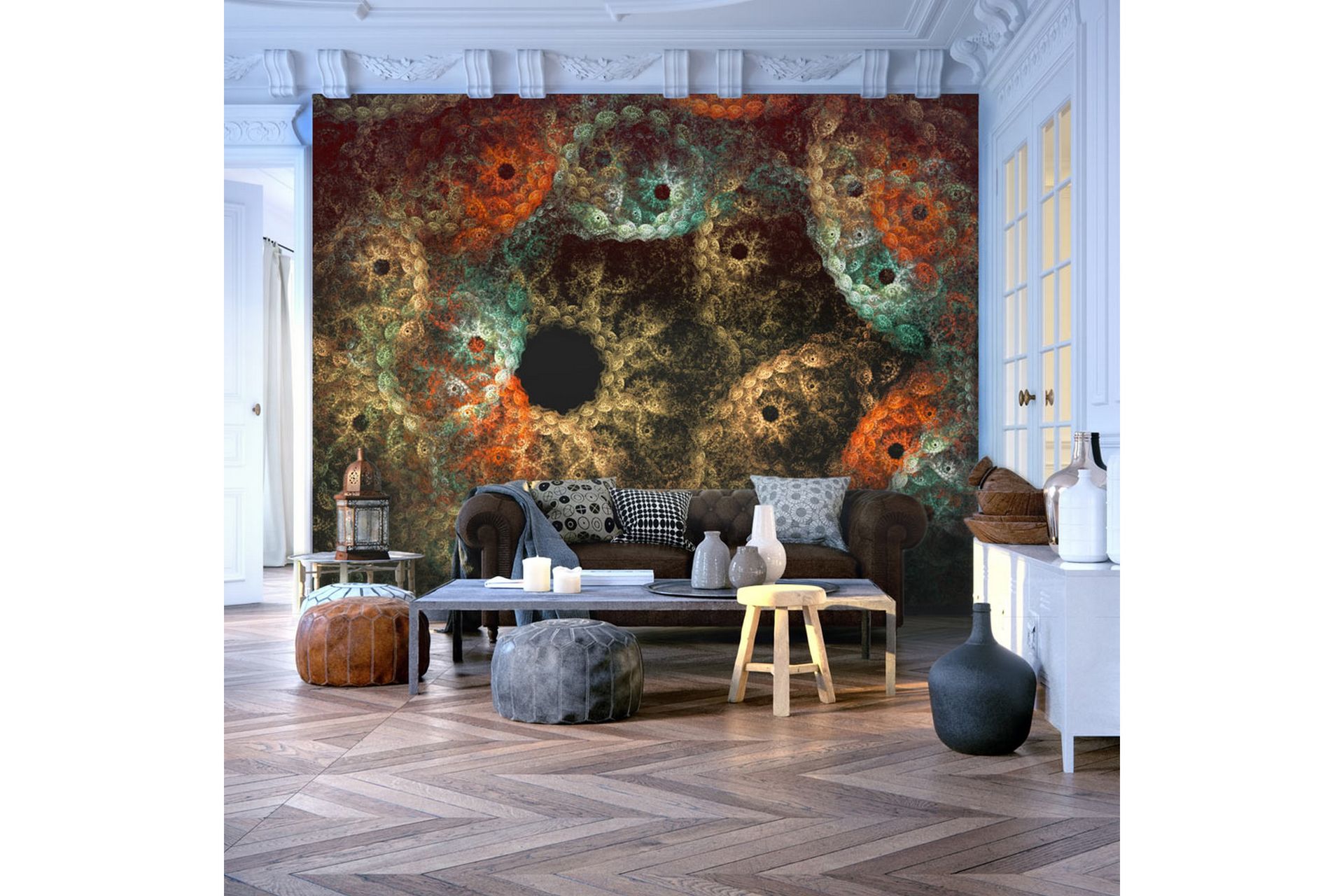 FOTOTAPET Drömmar Abstrakt Mönster 200x154 - Artgeist sp. z o. o. - Inredning & dekor - Väggdekor - Tapeter & tapettillbehör - Fototapeter