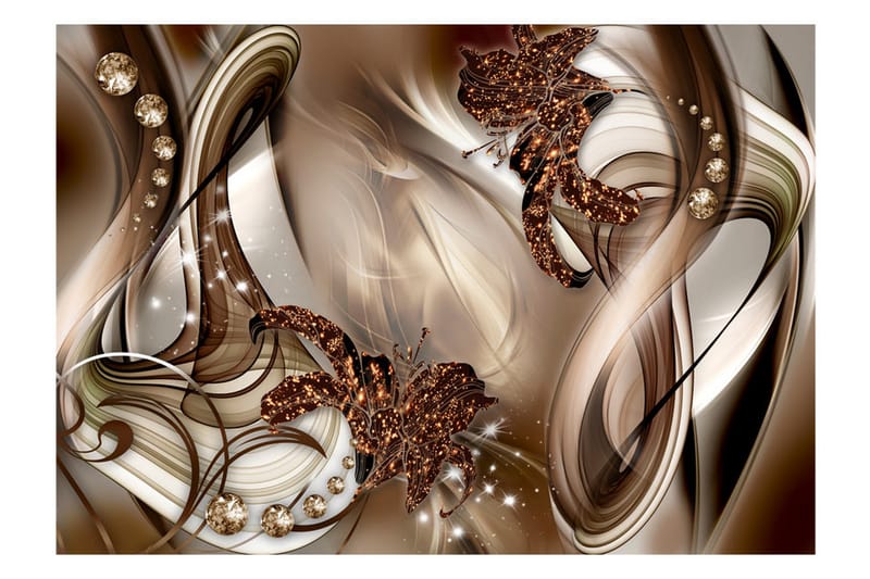 FOTOTAPET Eccentric Composition 100x70 - Artgeist sp. z o. o. - Inredning & dekor - Väggdekor - Tapeter & tapettillbehör - Fototapeter