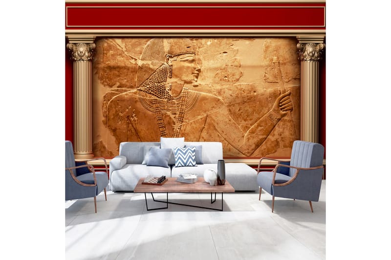 FOTOTAPET Egyptian Walls 100x70, Artgeist sp. z o. o.