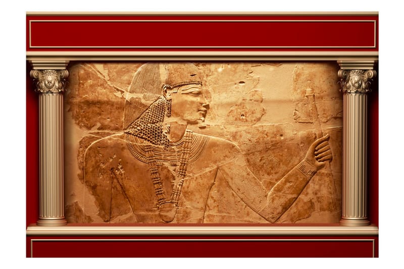 Fototapet Egyptian Walls 350x245 - Artgeist sp. z o. o. - Inredning & dekor - Väggdekor - Tapeter & tapettillbehör - Fototapeter