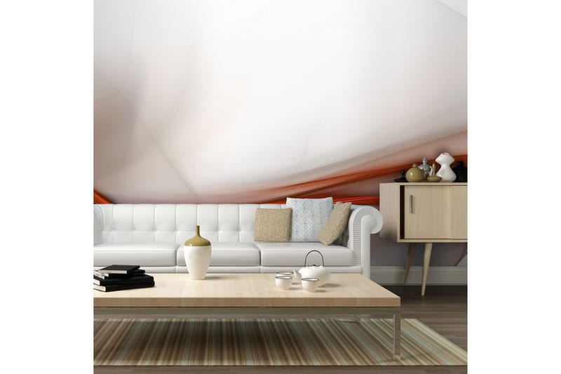 FOTOTAPET Elegant Orange Design 250x193 - Artgeist sp. z o. o. - Inredning & dekor - Väggdekor - Tapeter & tapettillbehör - Fototapeter