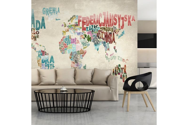 Fototapet En Värld Utan Gränser 250x193, Artgeist sp. z o. o.