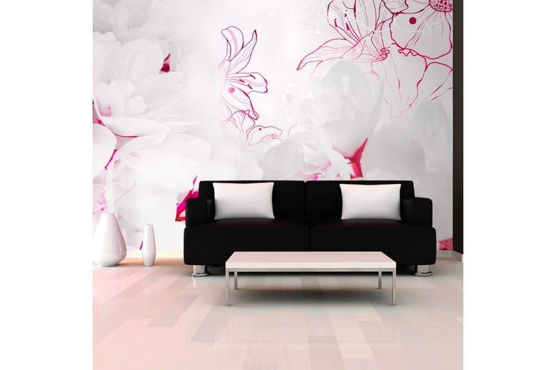 Fototapet Enveloped In White 250x175, Artgeist sp. z o. o.