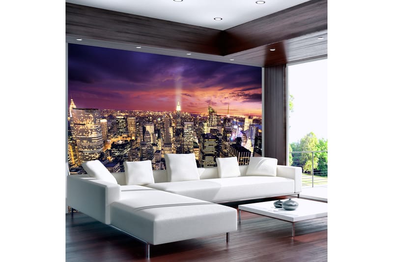 FOTOTAPET Evening In New York City 200x140 - Artgeist sp. z o. o. - Inredning & dekor - Väggdekor - Tapeter & tapettillbehör - Fototapeter