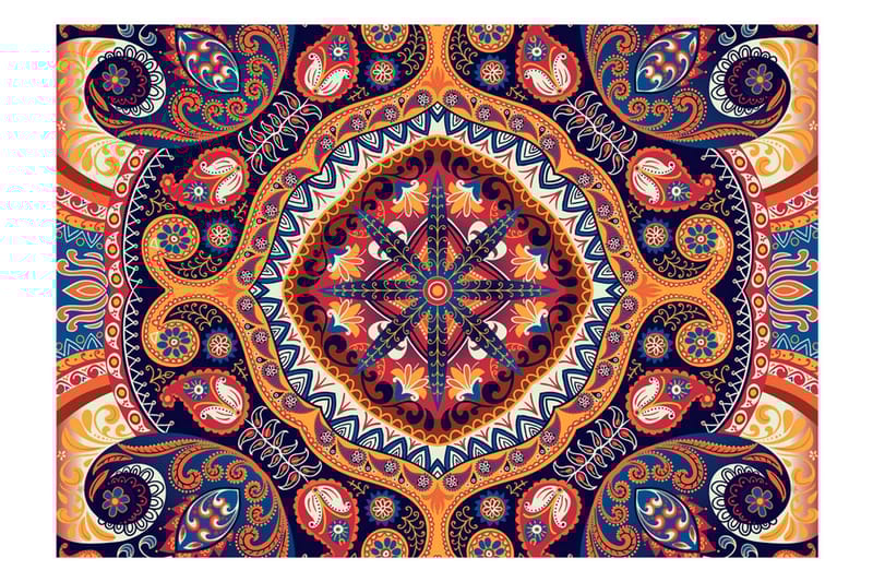 FOTOTAPET Exotic Mosaic 250x175 - Artgeist sp. z o. o. - Inredning & dekor - Väggdekor - Tapeter & tapettillbehör - Fototapeter