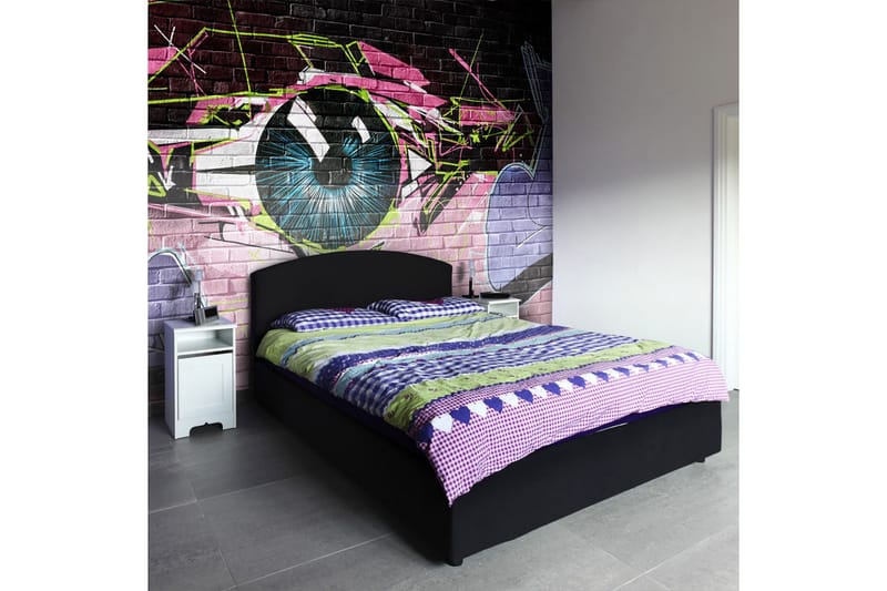 Fototapet Eye Graffiti 350x270 - Artgeist sp. z o. o. - Inredning & dekor - Väggdekor - Tapeter & tapettillbehör - Fototapeter