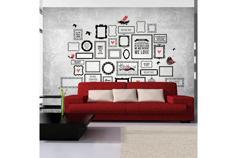 Fototapet Family Motto 100x70, Artgeist sp. z o. o.