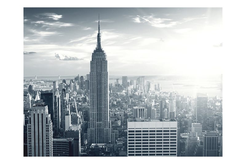 Fototapet Fantastisk Vy Till New York Manhattan 200x154 - Artgeist sp. z o. o. - Inredning & dekor - Väggdekor - Tapeter & tapettillbehör - Fototapeter