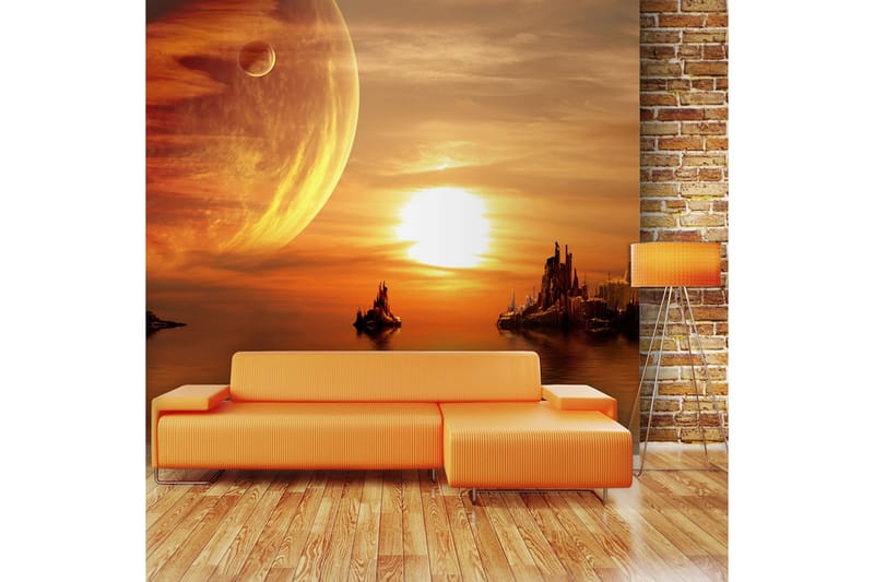 FOTOTAPET Fantasy Sunset 350x270 - Artgeist sp. z o. o. - Inredning & dekor - Väggdekor - Tapeter & tapettillbehör - Fototapeter