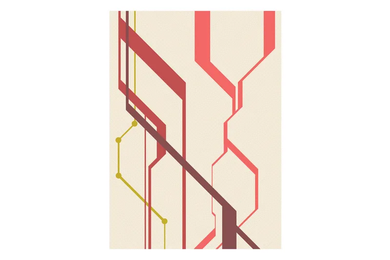 Fototapet First Subway 50x1000 - Artgeist sp. z o. o. - Inredning & dekor - Väggdekor - Tapeter & tapettillbehör - Fototapeter