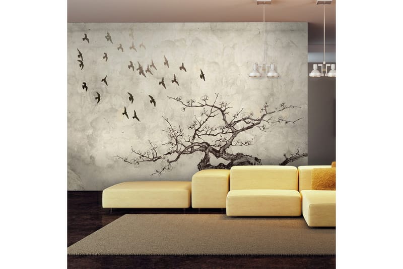 Fototapet Flock Of Birds 350x270, Artgeist sp. z o. o.