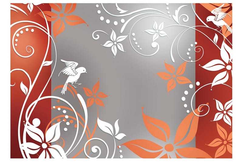 Fototapet Floral Fantasy II 300x210 - Artgeist sp. z o. o. - Inredning & dekor - Väggdekor - Tapeter & tapettillbehör - Fototapeter