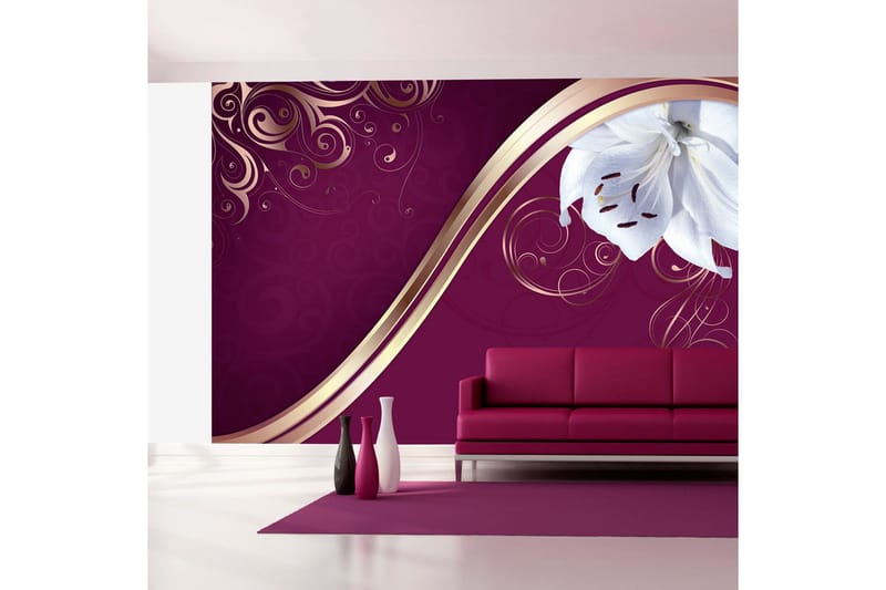 FOTOTAPET Floral Umbrella 100x70, Artgeist sp. z o. o.