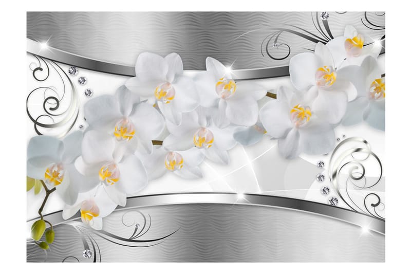 FOTOTAPET Flower Bridge 100x70 - Artgeist sp. z o. o. - Inredning & dekor - Väggdekor - Tapeter & tapettillbehör - Fototapeter